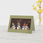 Carte de billet (Fleur jaune)