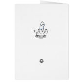 Carte de billet Coton de Tulear (Dos)