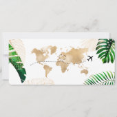 Carte de billet d'avion avec date de réservation M (Dos)