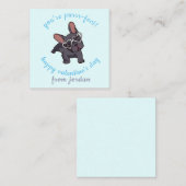 carte de billet de la Saint-Valentin (Devant / Derrière)