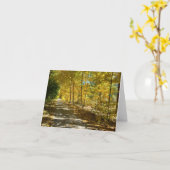 Carte de billet de remplissage du rail jaune (Fleur jaune)