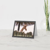 Carte de billet Giraffe (Devant)