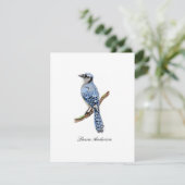 Carte de billet plat Bluejay (Debout devant)