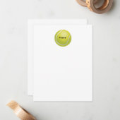 Carte de billet plat personnalisée pour balle de t (Devant/Arrière en situation)