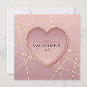 Carte de billet pour la Saint-Valentin (Devant)