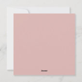 Carte de billet pour la Saint-Valentin (Dos)