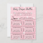 Carte de billets de rabat pour bébé (Devant)