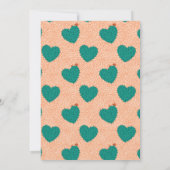 Carte de Bingo Baby shower Succulente (Dos)