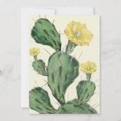 Carte de Bingo Baby shower Succulente (Dos)