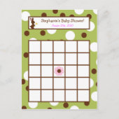 Carte de Bingo écrite amis Bunny (Devant)