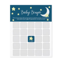 Carte de Bingo Fête Bébé Twinkle Little Star