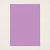 Carte de Bingo Fête des mariées violet de coeur de (Dos)