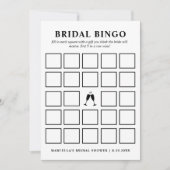 Carte de bingo nuptiale (Devant)