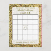Carte de Bingo - Séquences d'or (Devant)