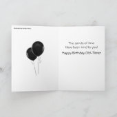 Carte de Birthday (Intérieur)