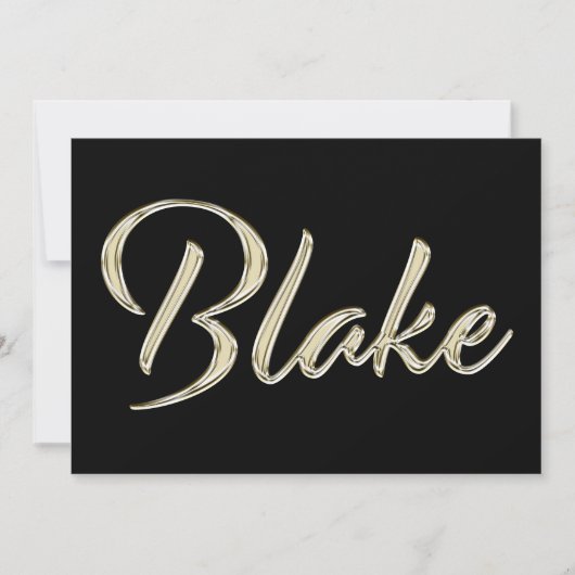 Carte de Blake White Gold (Devant)