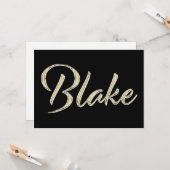 Carte de Blake White Gold (Devant/Arrière en situation)