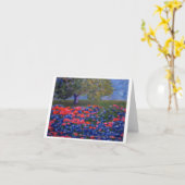 Carte de Bluebonnets de Texas (Fleur jaune)