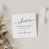 Carte de boisson gratuite EVERLEIGH Mariage