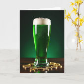 Carte de Boisson Lucky Green (Fleur jaune)