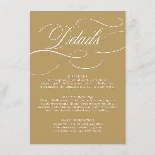 Carte de boîtier (Devant)