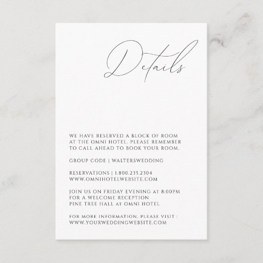 Carte de boîtier (Devant)