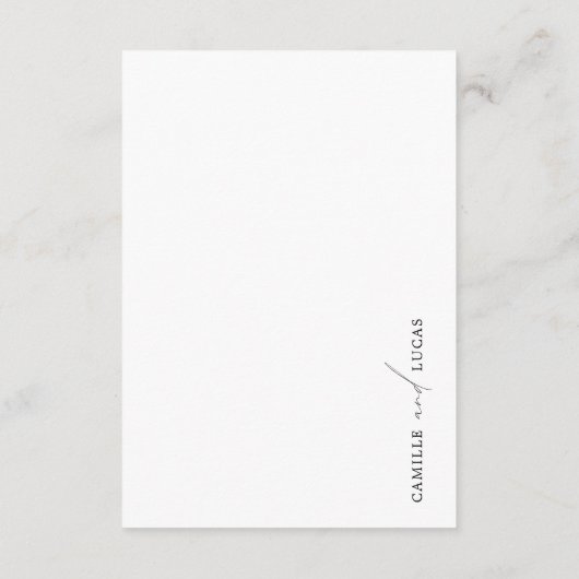 Carte de boîtier (Dos)