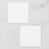 Carte de boîtier 2,5 pouces x 2,5 pouces (Devant / Derrière)