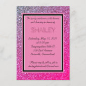 Carte de boîtier à étincelles roses (Devant)