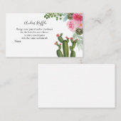 Carte de boîtier à rayures Undies de Cactus mexica (Devant / Derrière)