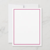 Carte de boîtier abeille et alstromerias (Dos)