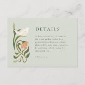 Carte de boîtier Art déco vintage (Devant)