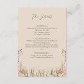 Carte de boîtier Boho Détails (Devant)