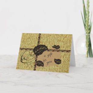 Carte de boîtier cadeau