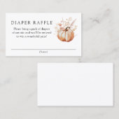 Carte de boîtier Citrouille de couches rose (Devant / Derrière)