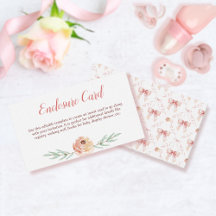 Carte de boîtier Coquette Bow et Floral
