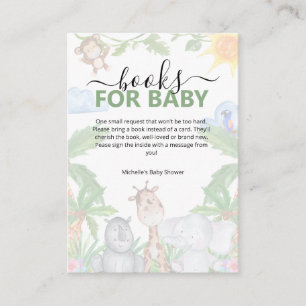 Carte de boîtier de Baby shower Wild One