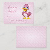 Carte de boîtier de canard rose (Devant / Derrière)