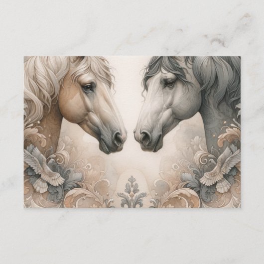 Carte de boîtier de code QR mariage (Devant)