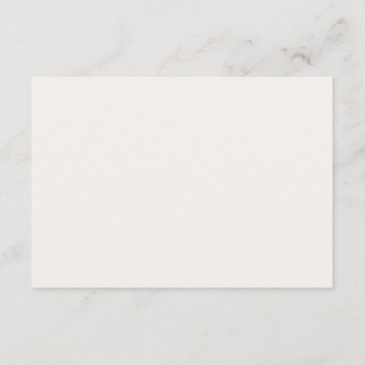 Carte de boîtier de code QR RSVP RSVP pour mariage (Dos)