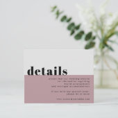 Carte de boîtier de collection en mauve légère Gra (Debout devant)