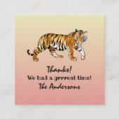 Carte de boîtier de conception de tigre (Devant)