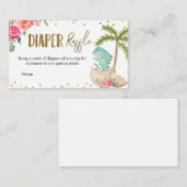 Carte de boîtier de couches de couches de dinosaur (Devant / Derrière)