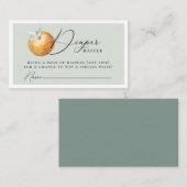 Carte de boîtier de couches élégantes Citrus Orang (Devant / Derrière)