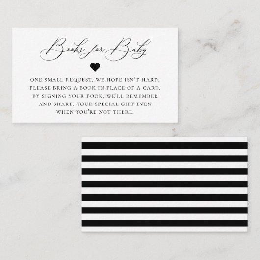 Carte de boîtier de demande de carnet de calligrap (Devant / Derrière)