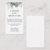 Carte de boîtier de demande de Fête des mariées de (Devant / Derrière)