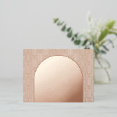 Carte de boîtier de détail géométrique (Debout devant)