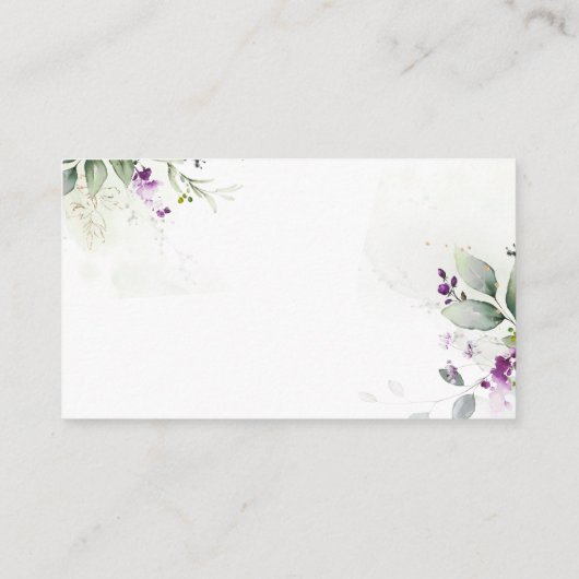 Carte de boîtier de douche à affichage vert violet (Dos)