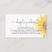 Carte de boîtier de douche à écran de tournesol mi (Devant)