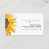 Carte de boîtier de douche à écran de tournesol mi (Devant)